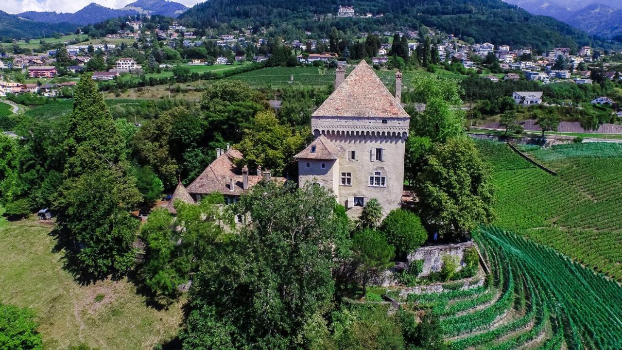 A Castle Spirit Apartment In Chateau Du Chatelard Clarens Luaran gambar