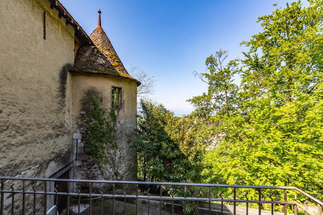 A Castle Spirit Apartment In Chateau Du Chatelard Clarens Luaran gambar